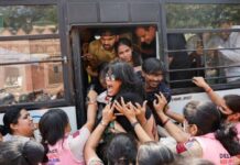 दिल्ली में सात हजार से अधिक लोगों को हिरासत में लिए जाने की जानकारी